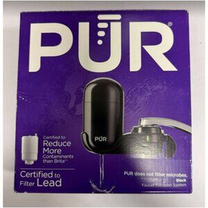 PUR Faucet Mount Water Filtration System FM2000B Black